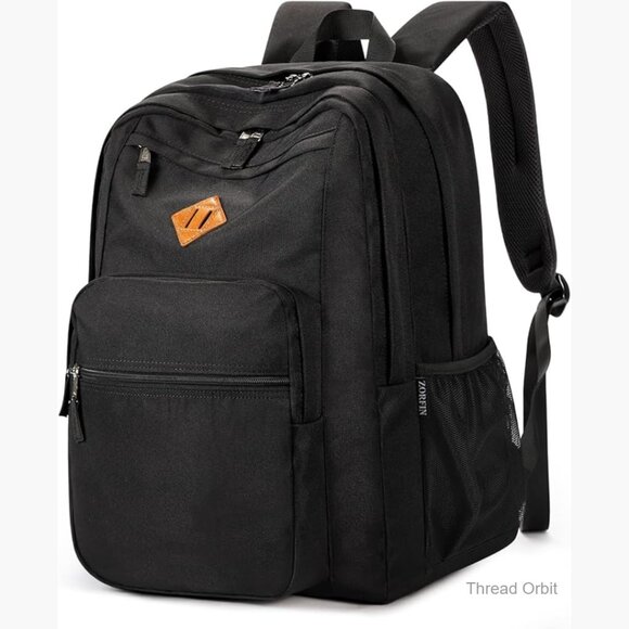 26L Water Resistant Nylon Backpack for Laptop School Travel Unisex main image 5